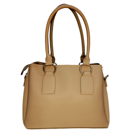 Camel color-leather rexine Bag NC-002