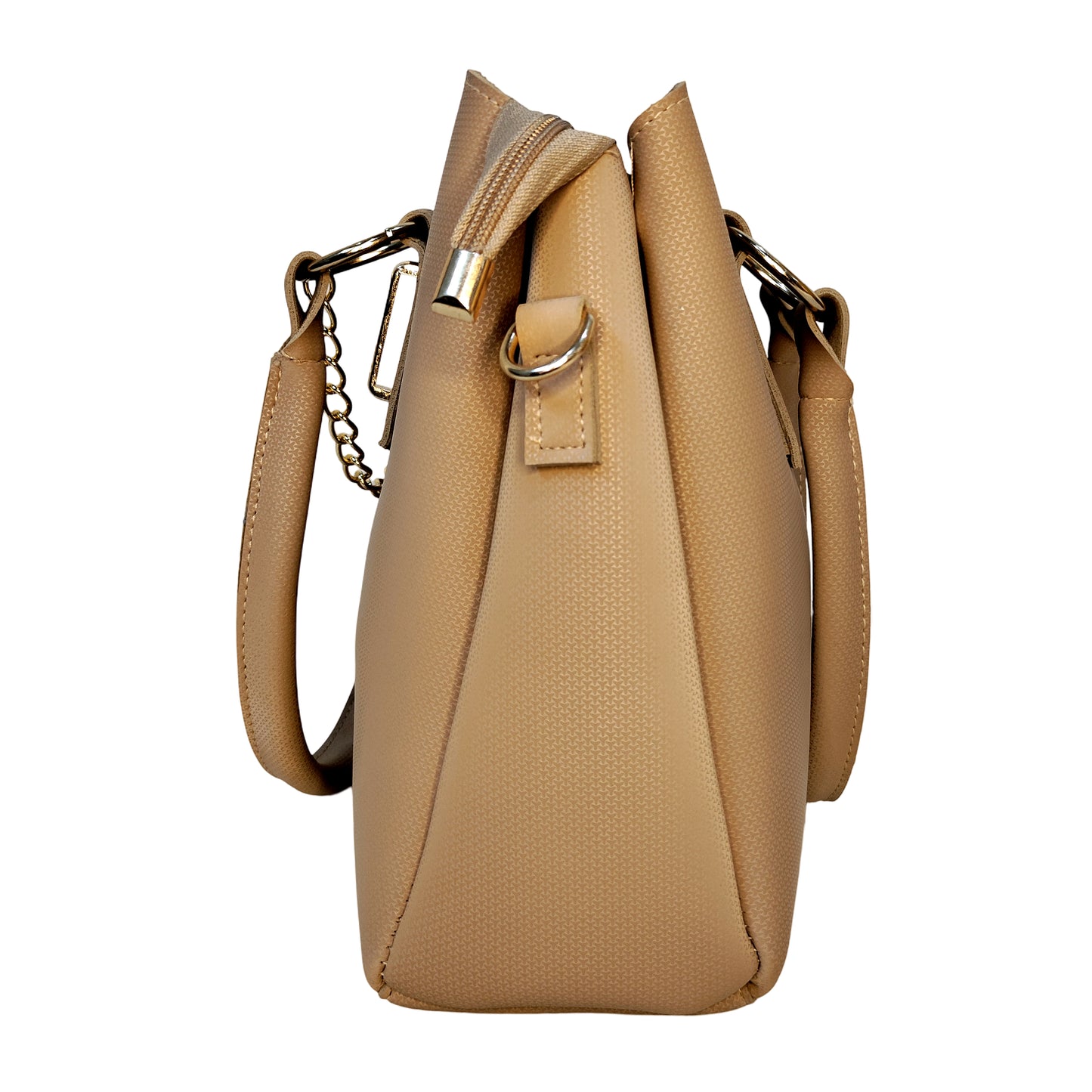 Camel color-leather rexine Bag NC-002