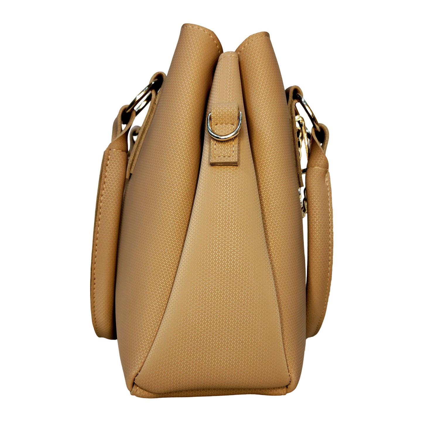 Camel color-leather rexine Bag NC-002